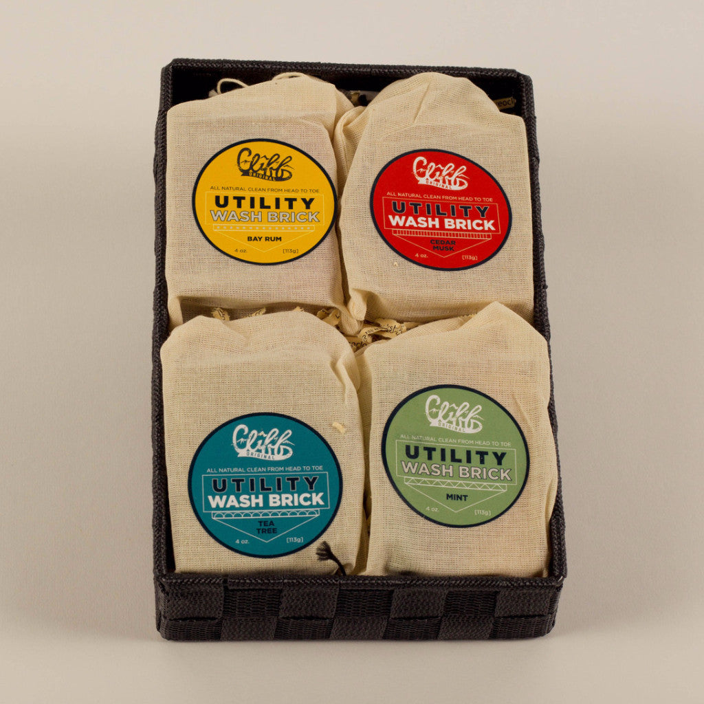 FOSC Assortment Soap Boutique Set - Bay Rum, Cedar Musk, Tea Tree, Mint