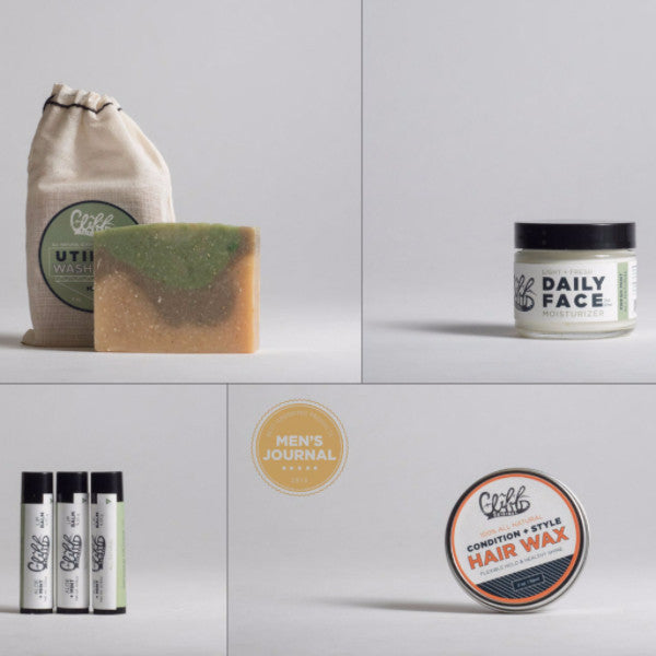 Cliff Original Hair + Skin Care Essentials Box - Mint