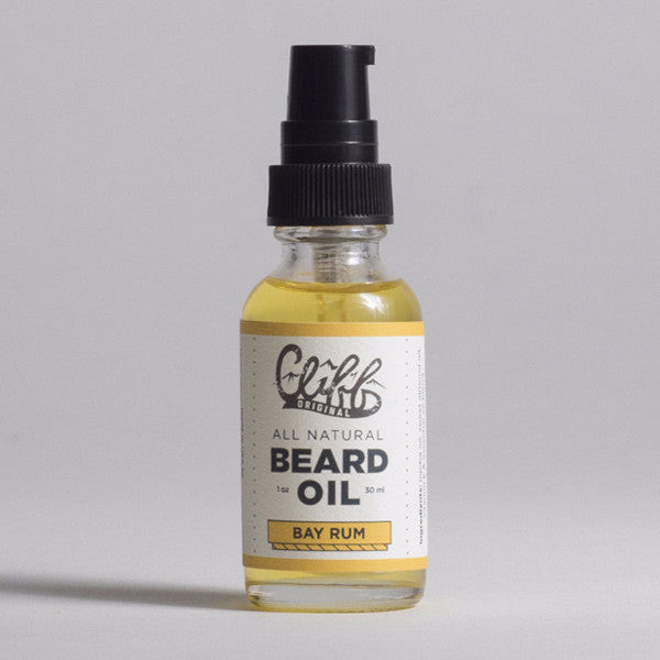 Cliff Original All Natural Beard Oil - Bay Rum