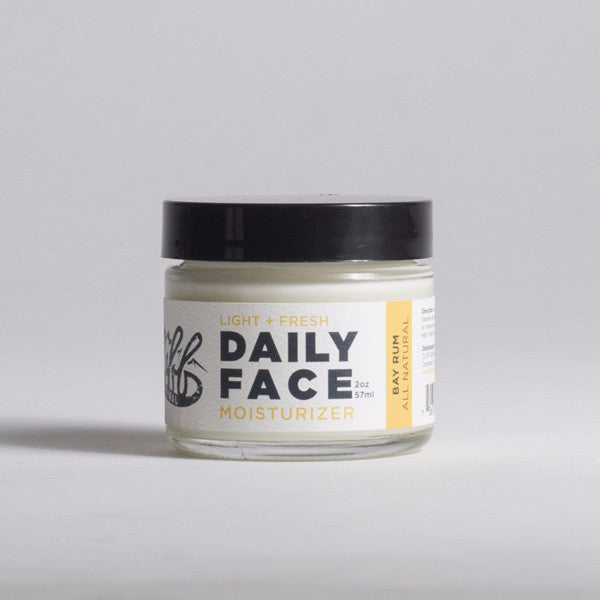 Cliff Original All Natural Daily Face Moisturizer - Bay Rum
