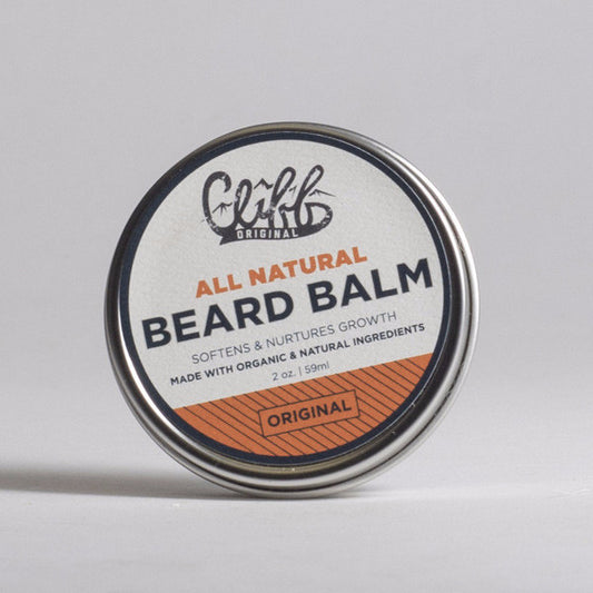 Cliff Original All Natural Beard Balm - Puck