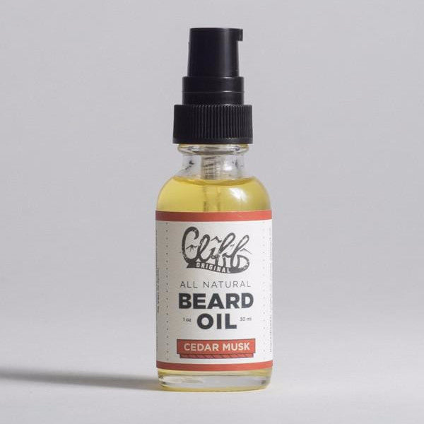 Cliff Original All Natural Beard Oil - Cedar Musk