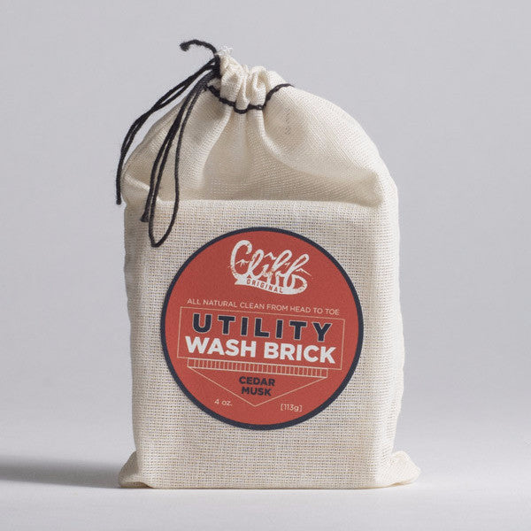 Cliff Original All Natural Utility Wash Brick - Cedar Musk