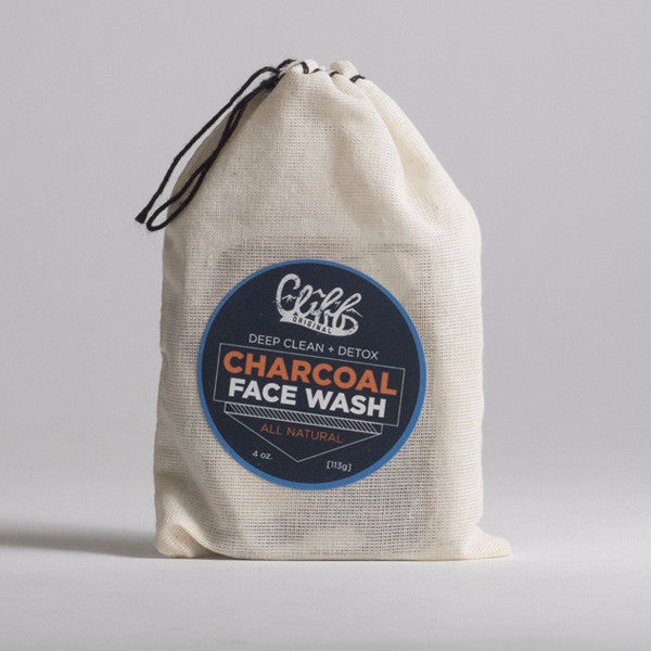 Cliff Original All Natural Face Wash - Charcoal