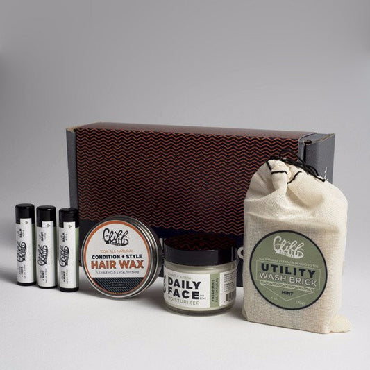 Cliff Original Hair + Skin Care Essentials Box - Mint